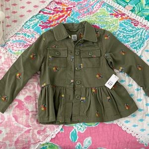 Baby gap peplum jacket 4 years